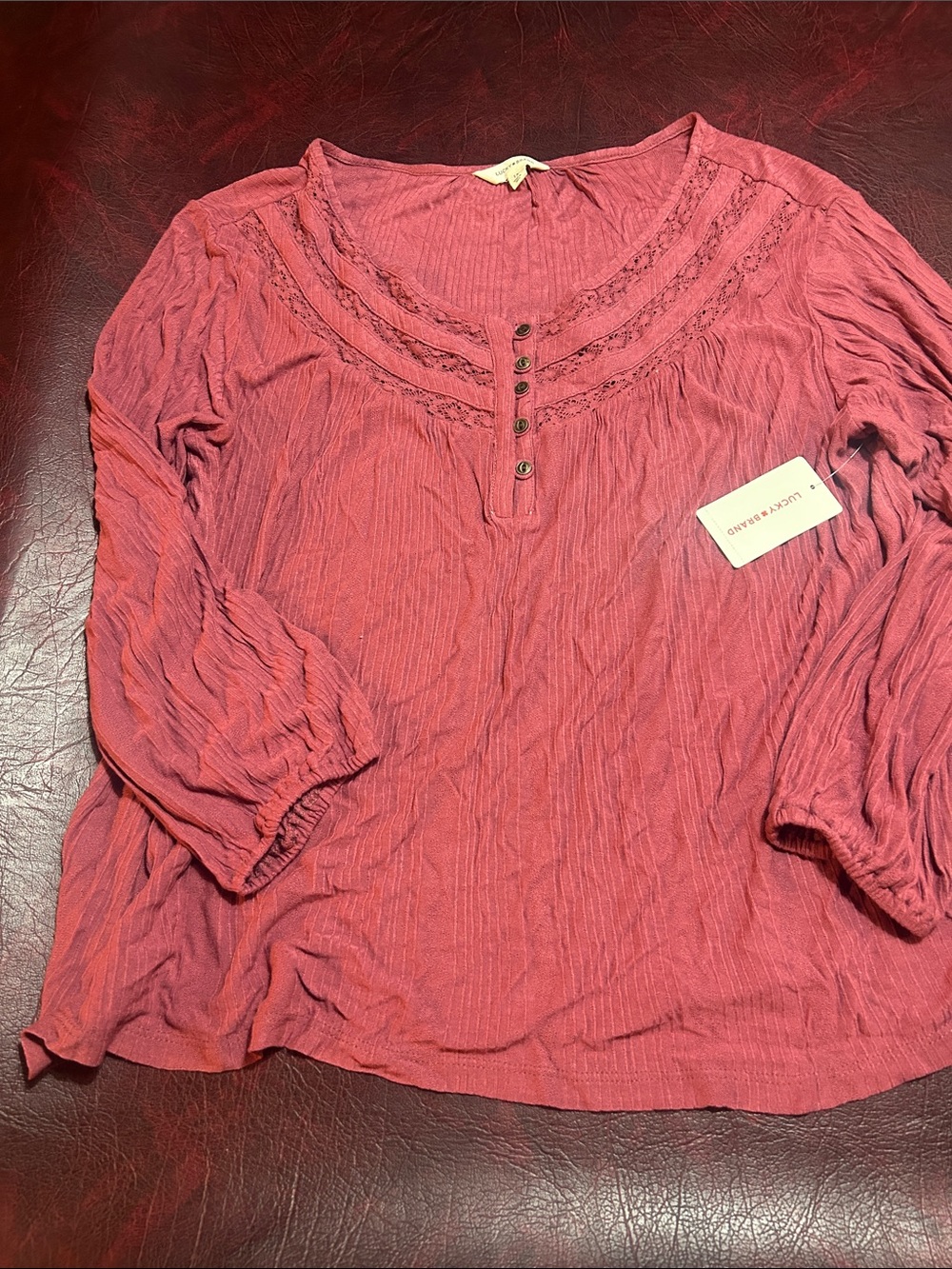 Lucky brand blouse NWT